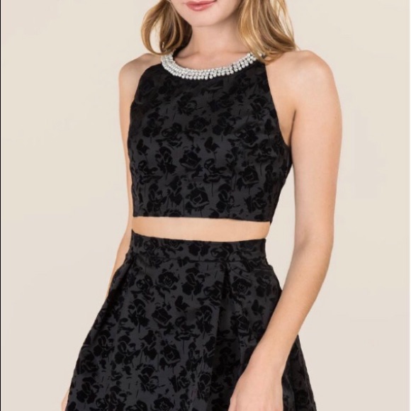 Francesca Black Dress